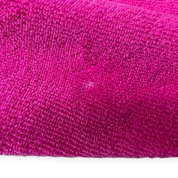 PINK Victoria Secret Velour Zip Hoodie, Pink, Size Small - Picture 9 of 9